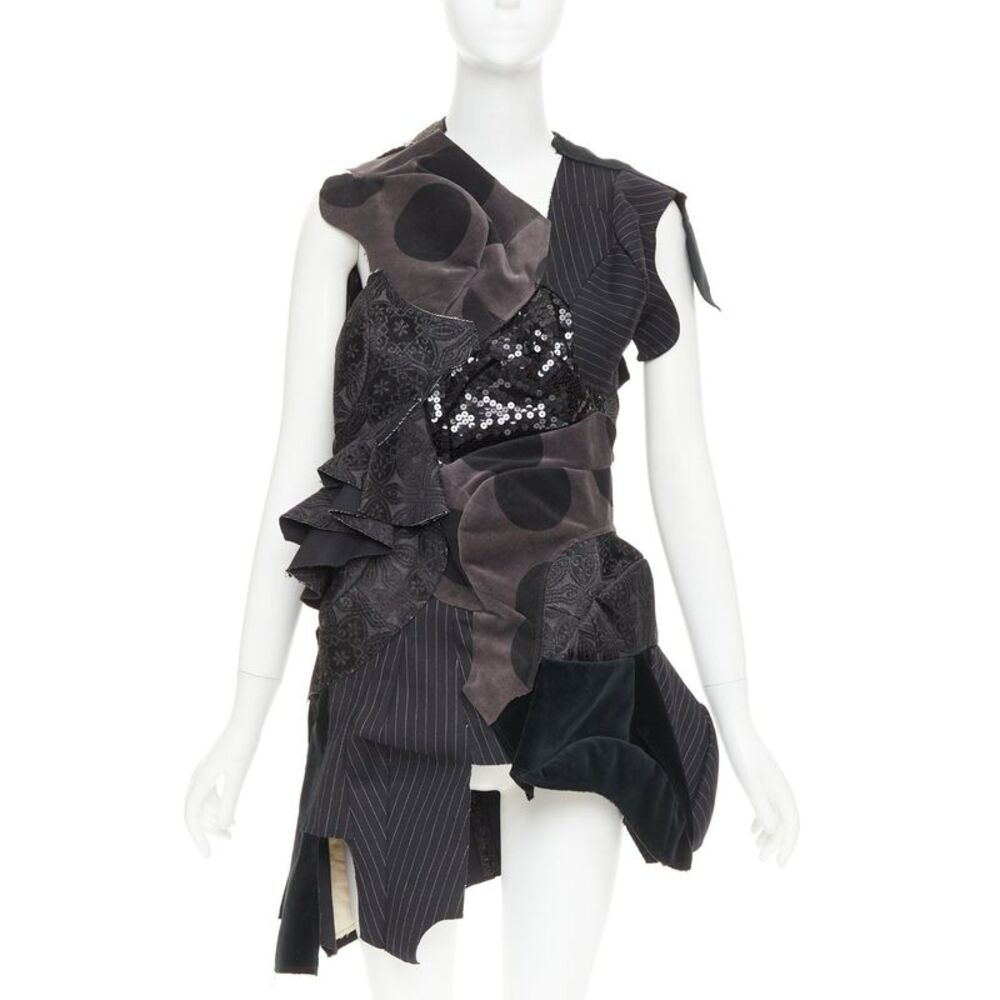 Comme Des Garcons 2009 Patchwork Skirt